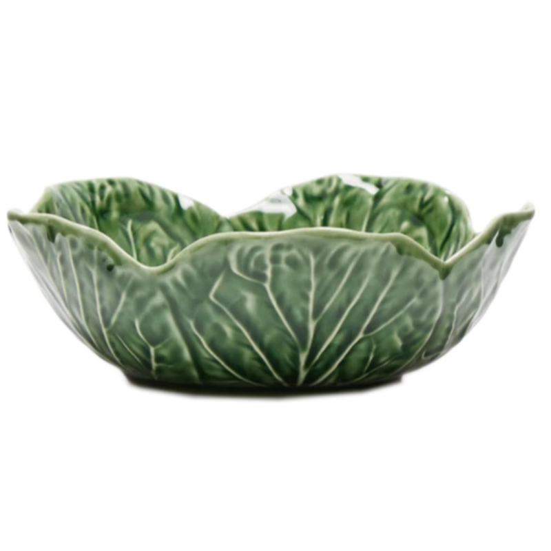 Ceramic cabbage dinner bowl