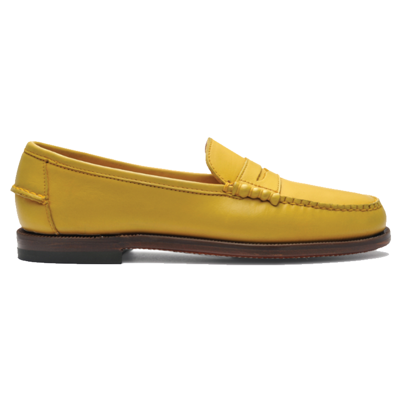 Sebago classic dan loafer yellow