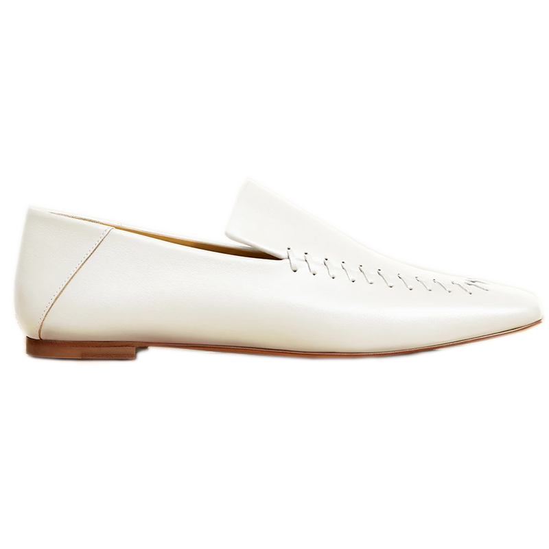 Jack Erwin white loafer