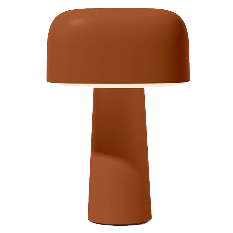 Ammunition brown table lamp