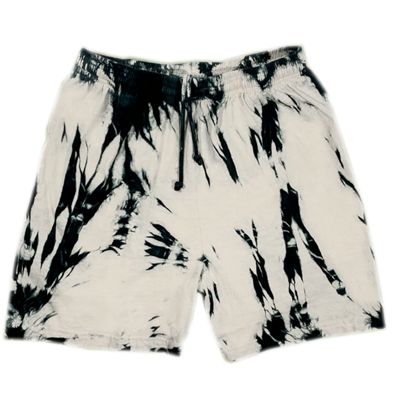 Comeback as a flower tie dye shorts