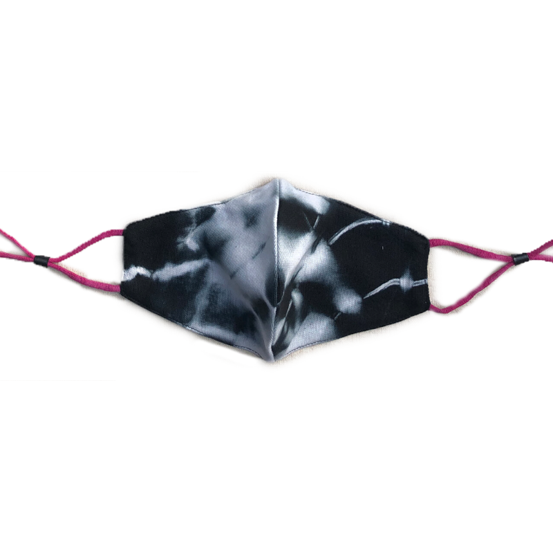 Abacaxi tie dye face mask