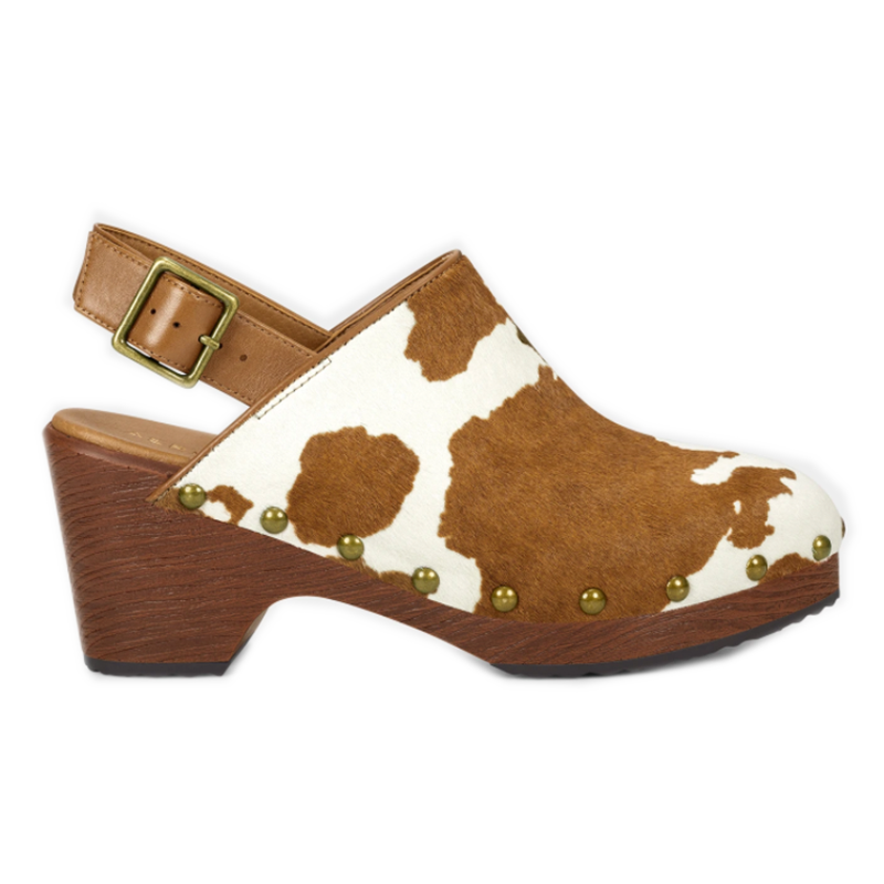 Aerosoles slingback cow clog