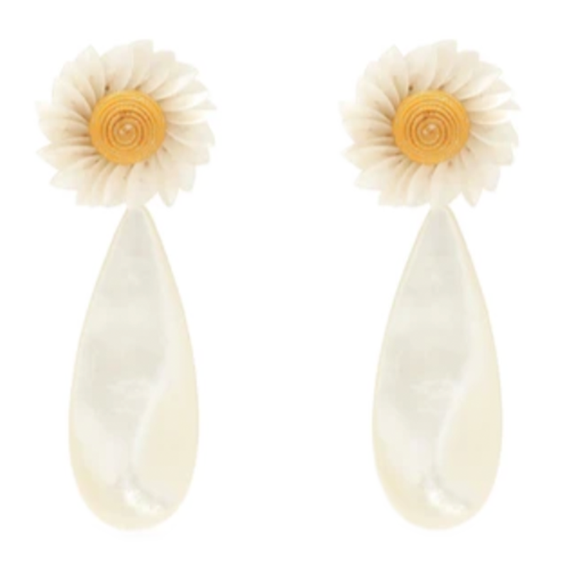LIzzie Fortunato daisy earrings