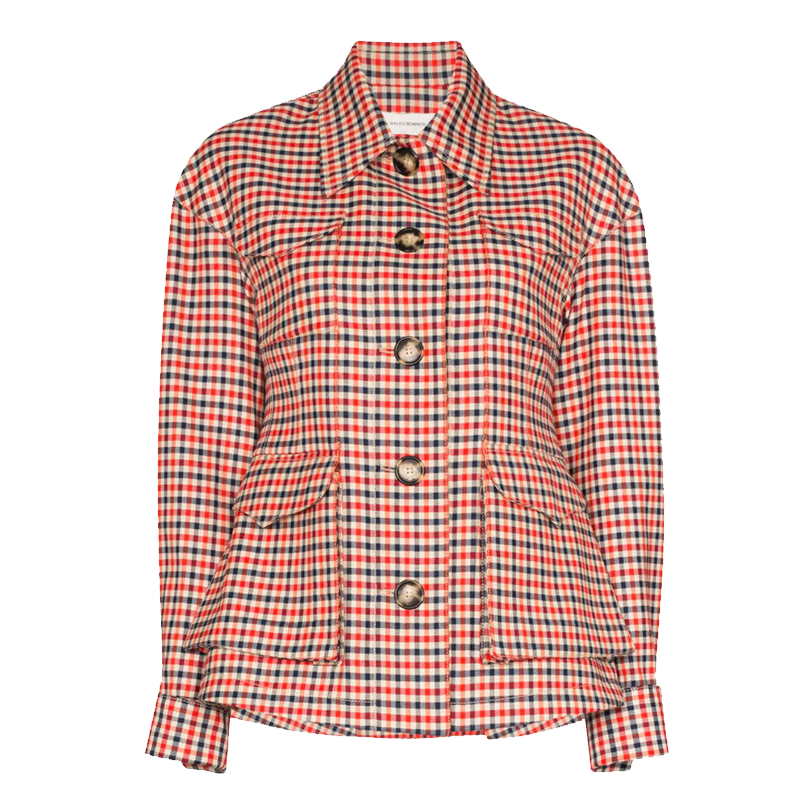 Wales Bonner checked jacket