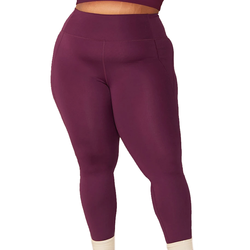 Girlfriend Plum Compressive High-Rise Legging