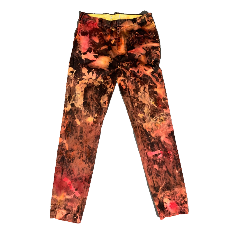 Etsy Custom Bleach Dyed Pants