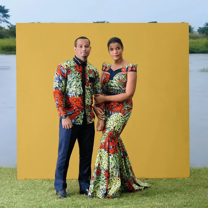 Tenue de top mariage coutumier
