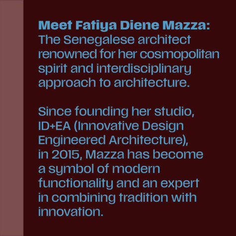 Meet Fatiya Diene Mazza: The Senegalese architect renowned for her cosmopolitan spirit and interdisciplinary approach to architecture