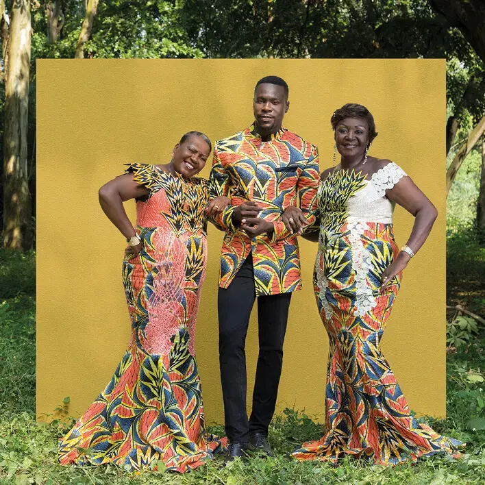 Un mariage haut en couleurs en RDC Les actualites mode de Vlisco