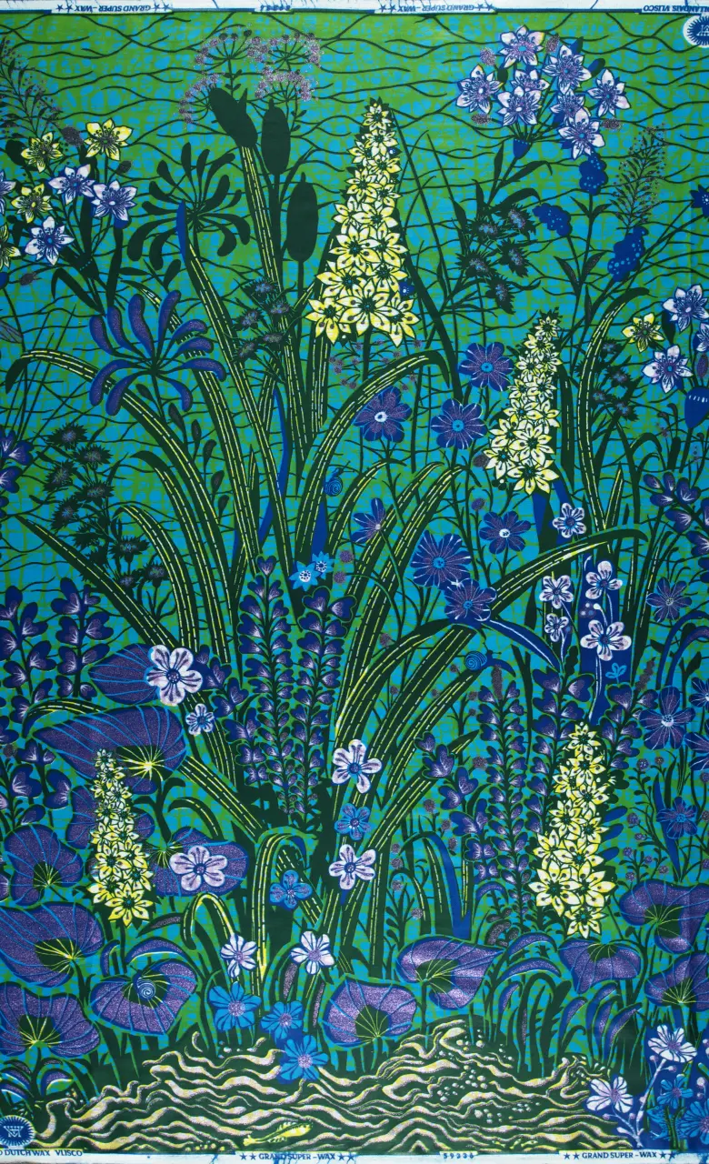 Fabric Wildflower Blue