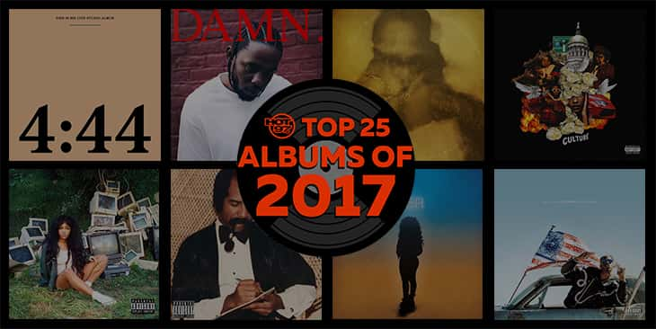 Top 25 Hip Hop And R&B Albums Of 2017