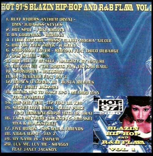 TBT: Hot 97 Blazin' Hip Hop & R&B Vol: 1 CD!