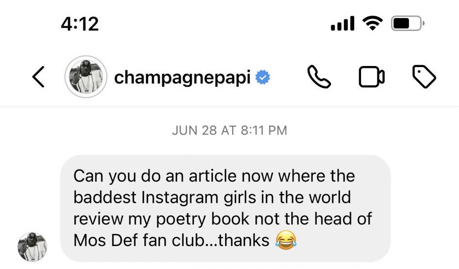 Drake Comment on Mos Def