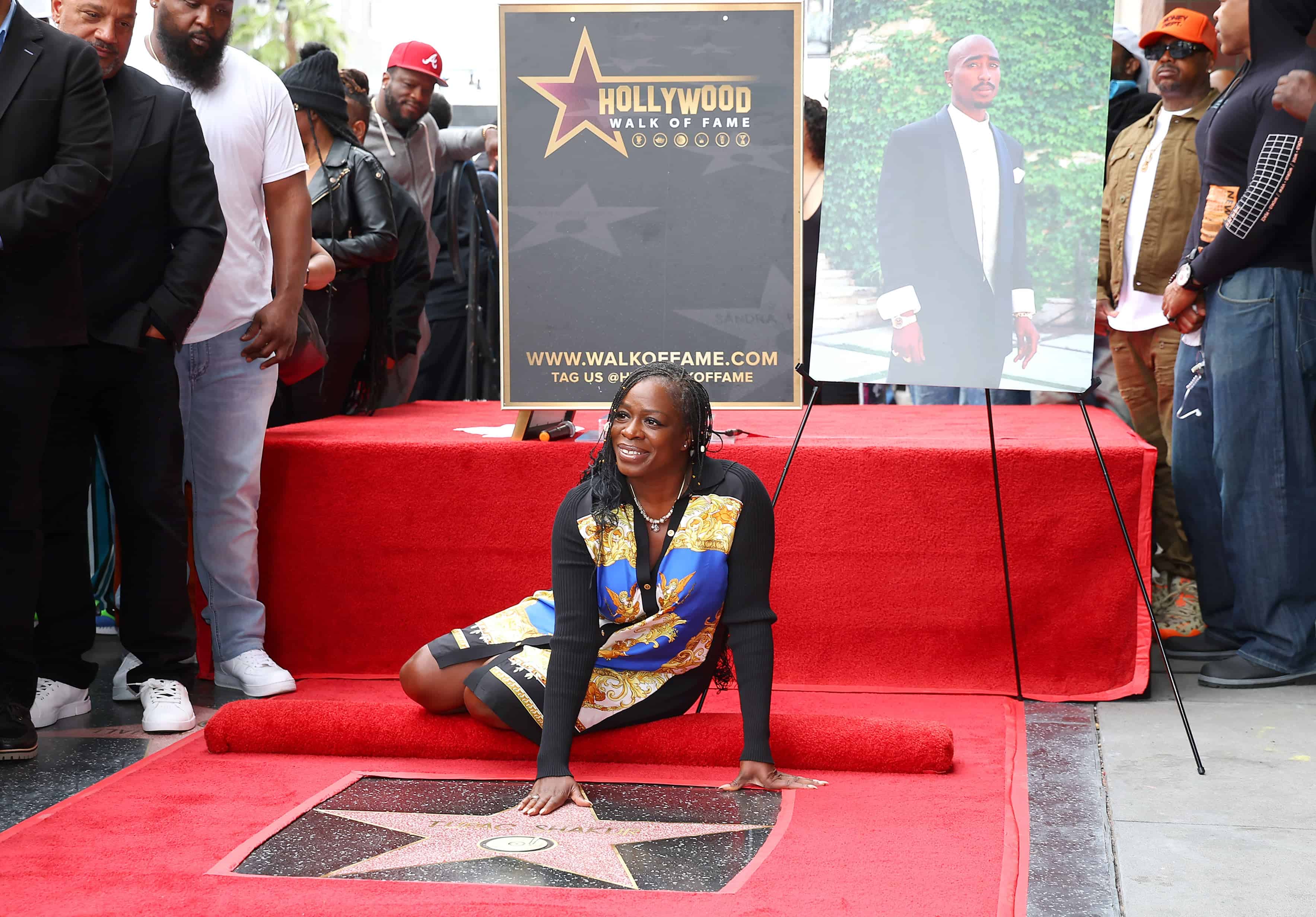 Tupac Shakur honored with posthumous star on Hollywood Walk of Fame