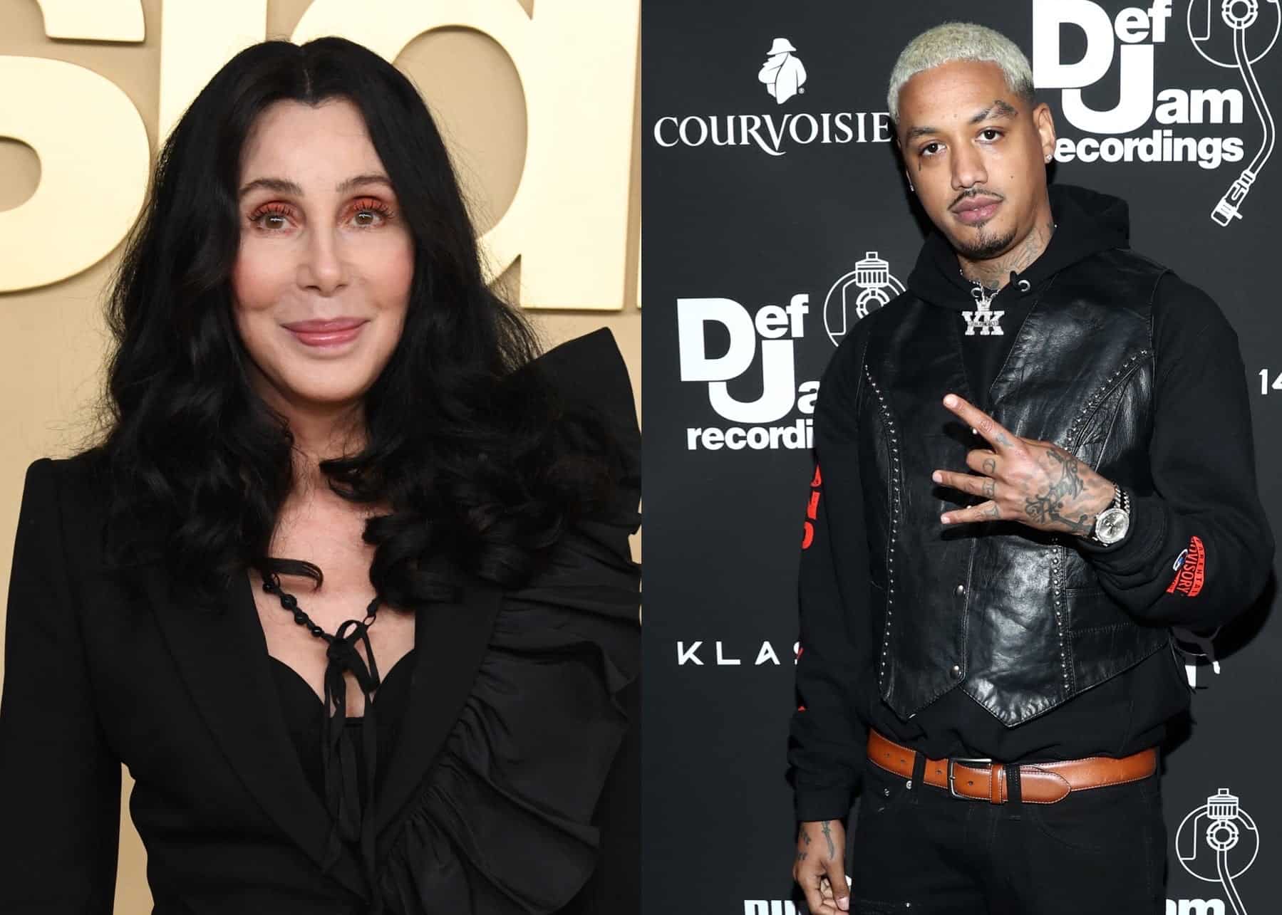 Cher Holds Hands With Amber Rose's Baby Daddy After Hanging With Tyga