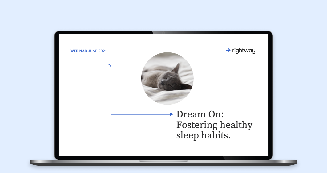 Dream on: Fostering healthy sleep habits.