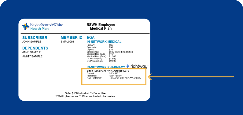 medical insurance card