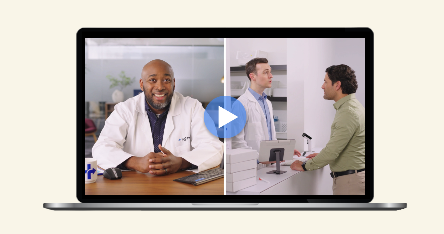 pharmacy navigation video tile