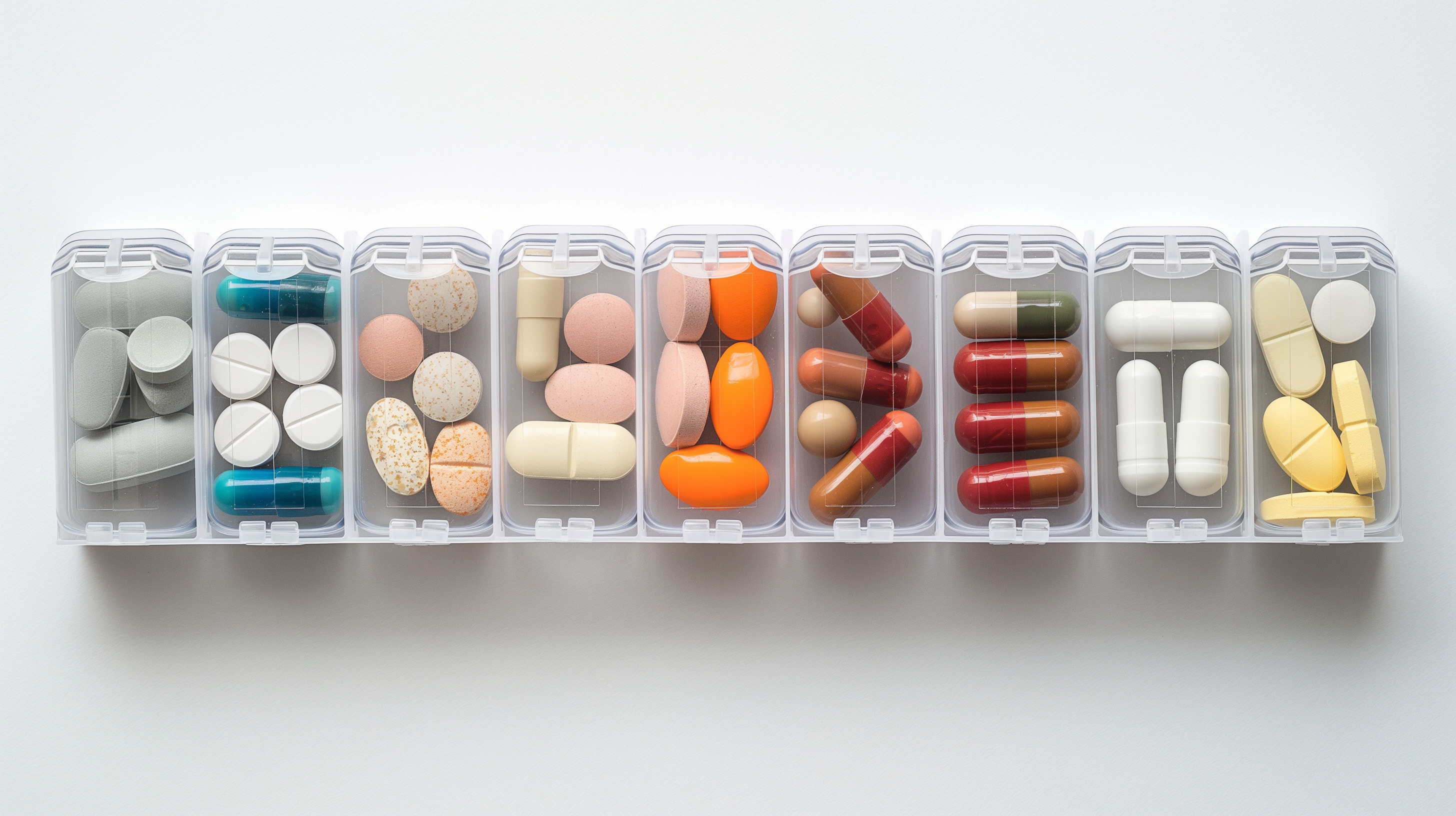 pills in pill case
