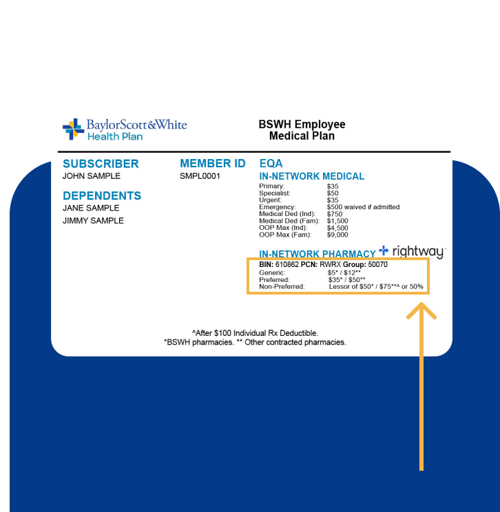 medical insurance card