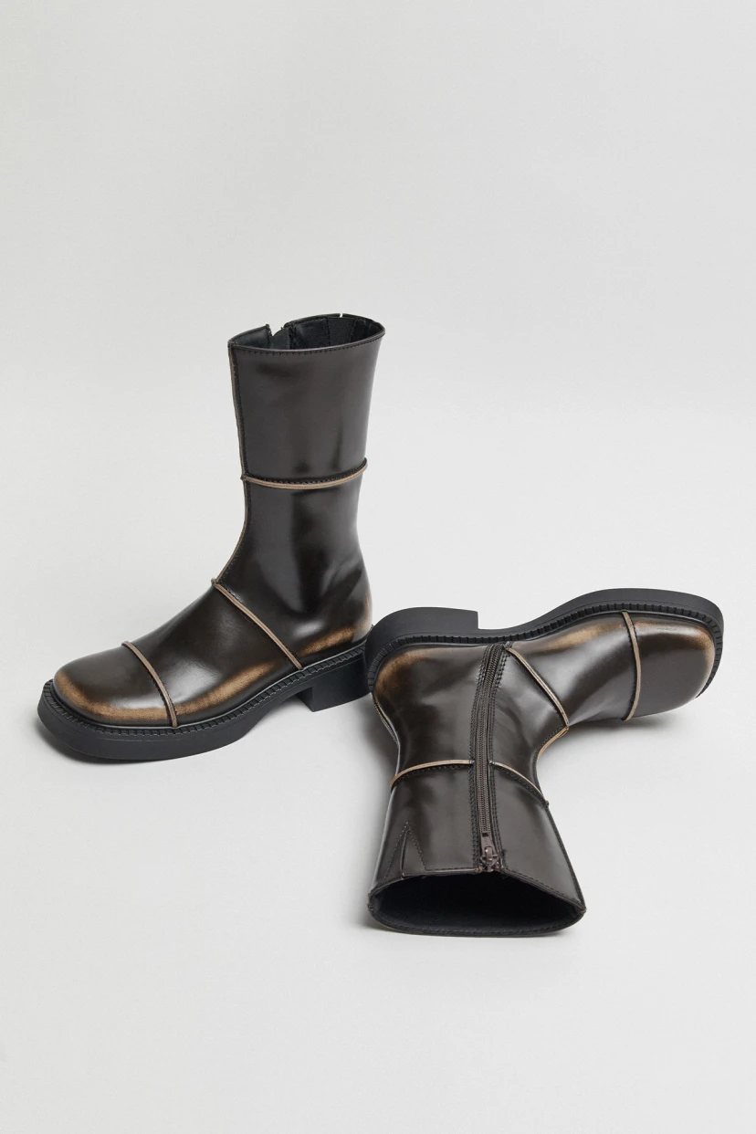 Dahlia Brown Boots | Miista Europe | Made in Portugal