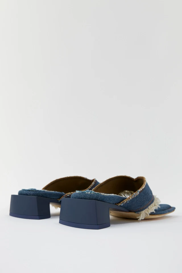 Pythia Denim Sandals | Miista Europe | Made in Spain