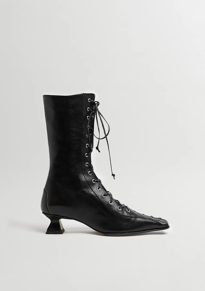 miista lace up boots