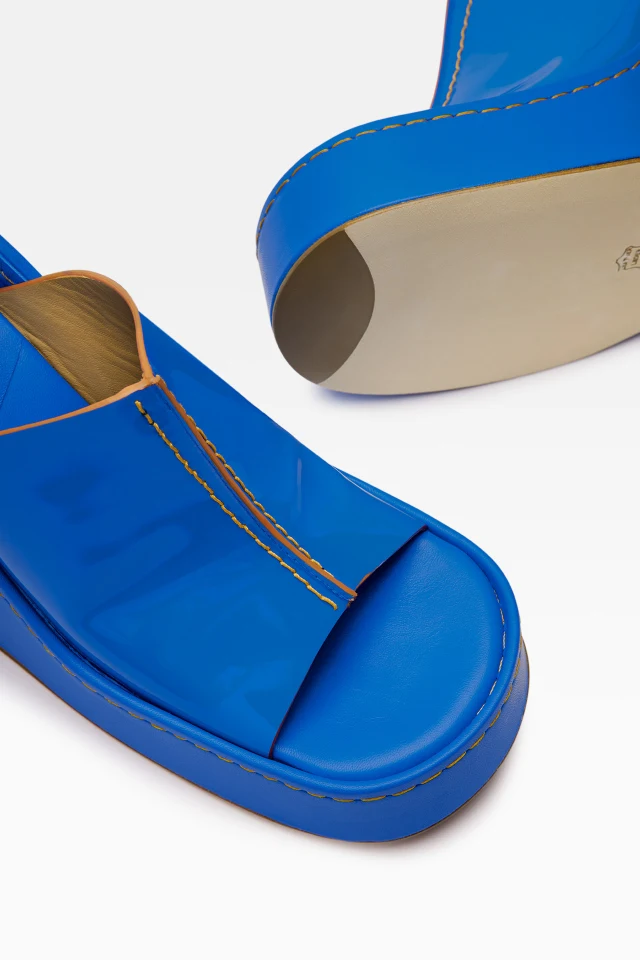 Rhea Blue Sandals | Miista Europe | Made in Spain