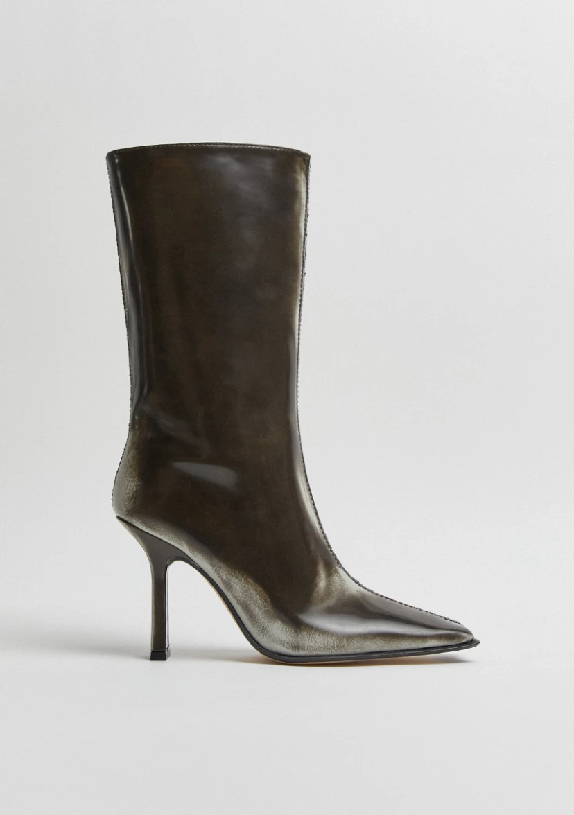 Finola Grey Boots | Miista Europe | Made in Spain