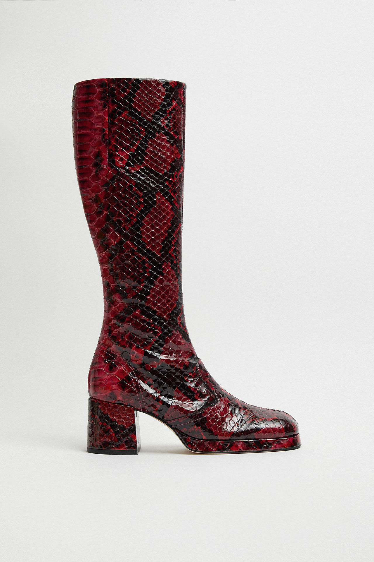 Miista clearance red boots