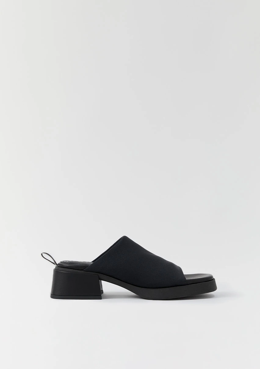 Noreen Black Sandals | Miista Europe | Made in Portugal