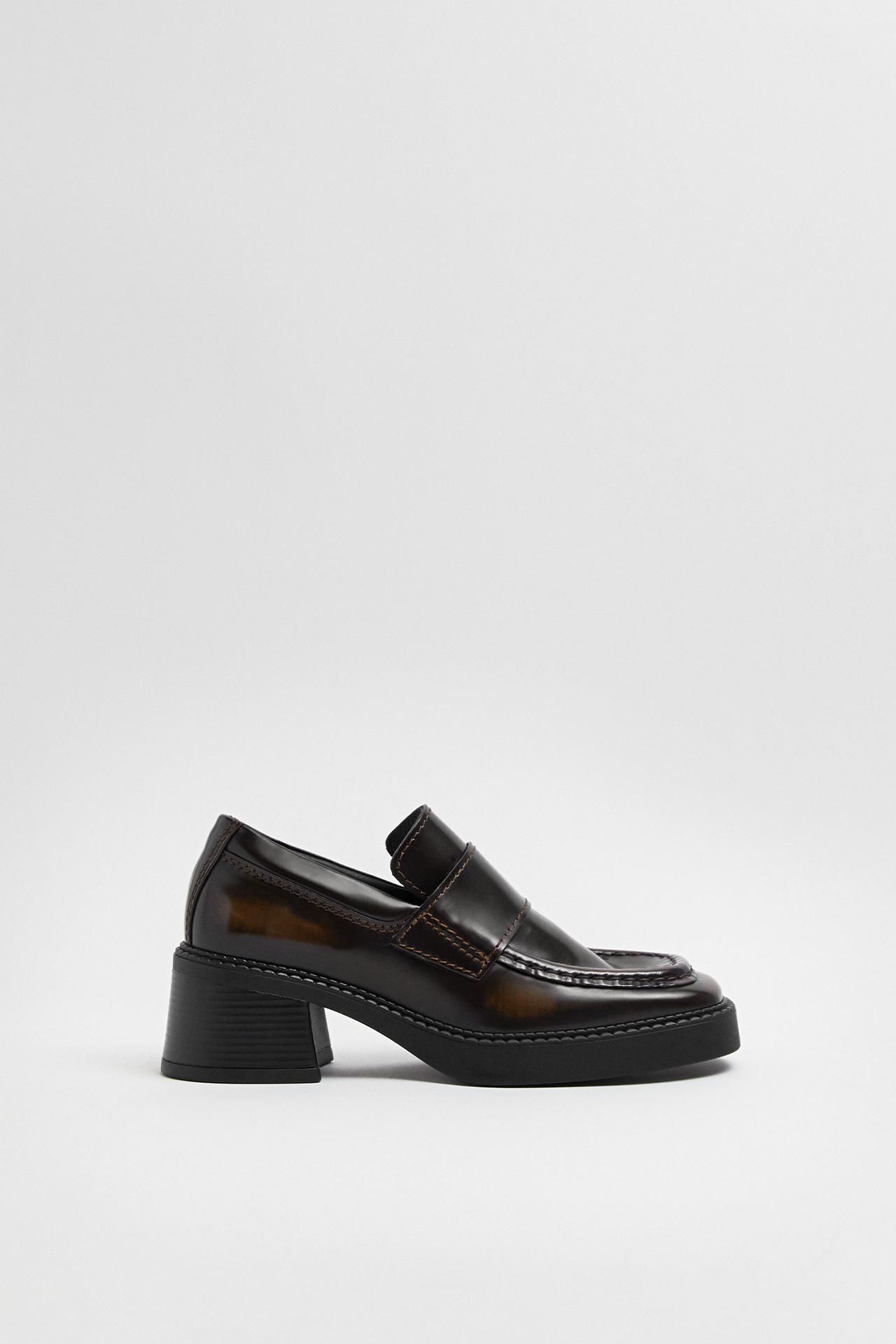【Miista】ブラウン Karina ローファー Karina Black Brown Loafers | Miista