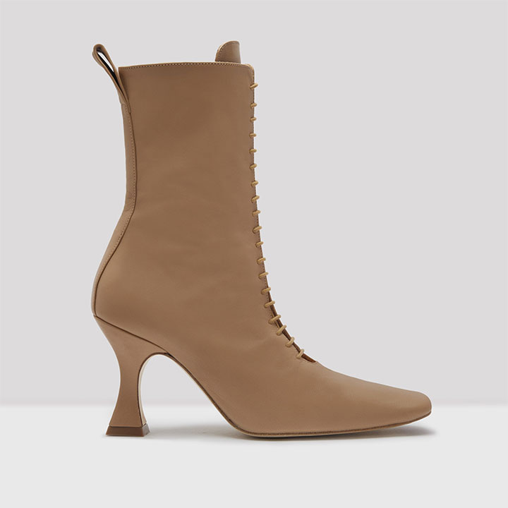 camel leather boots
