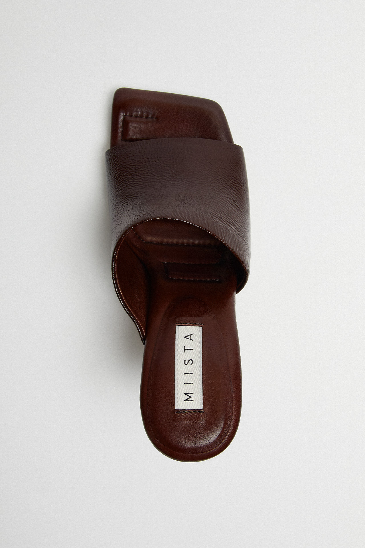 サンダル・ミュール miista SS22 MULE MAYTE BRICK SANDALS (MI_3729_BROWN) Miri Brown Mules Sandals | Miista