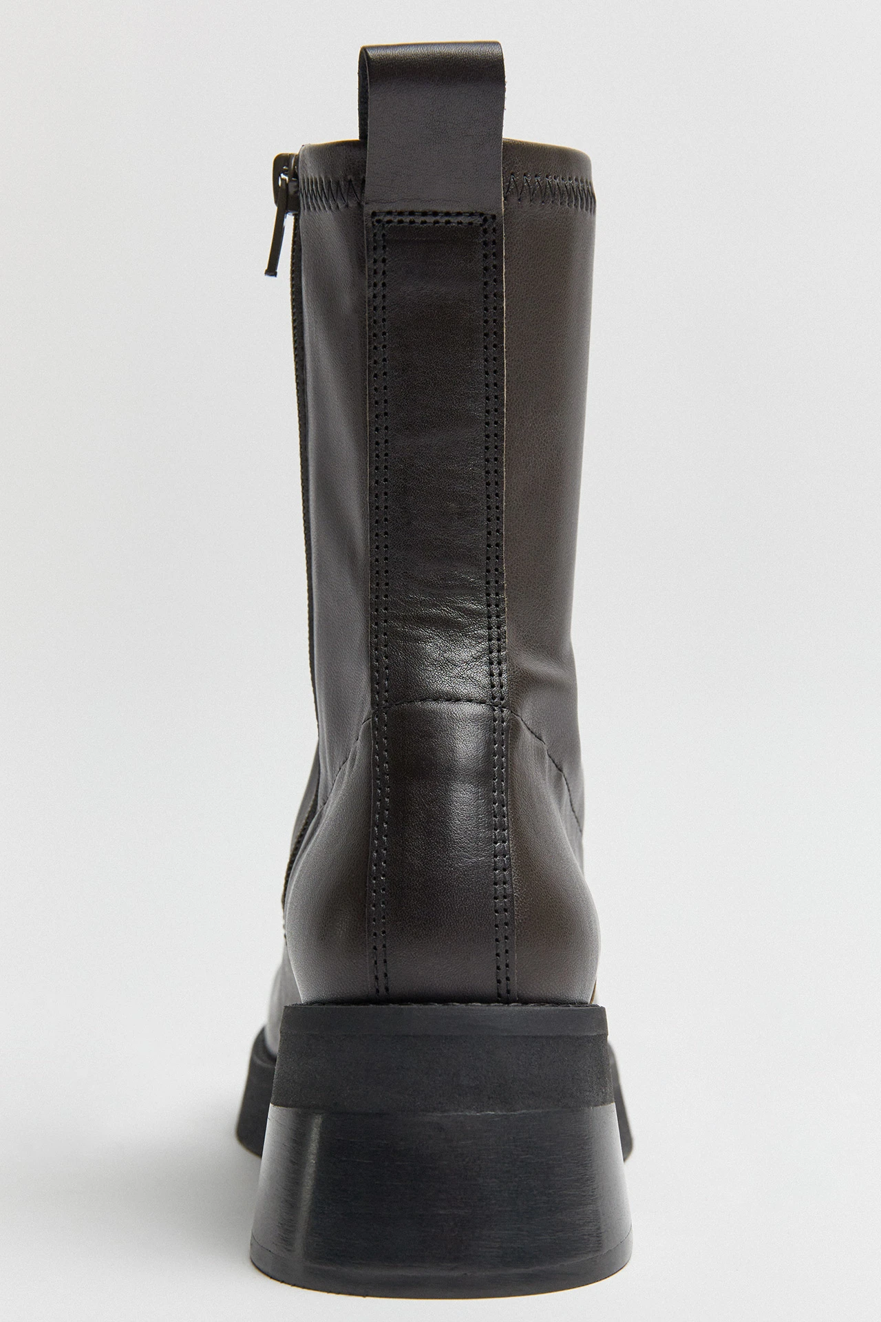 oliana black leather boots