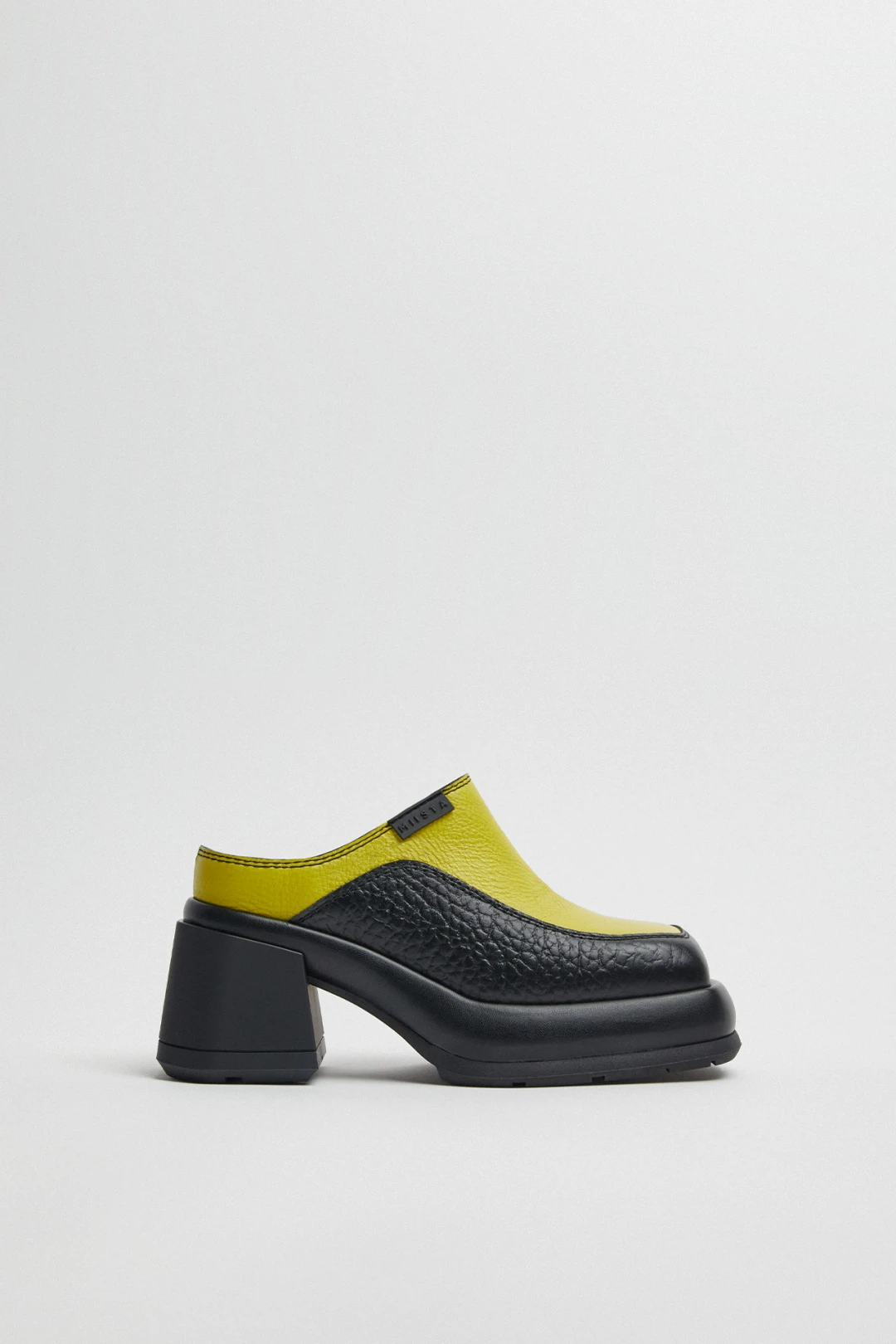 Bethania Lime Mules | Miista Europe | Made in Portugal