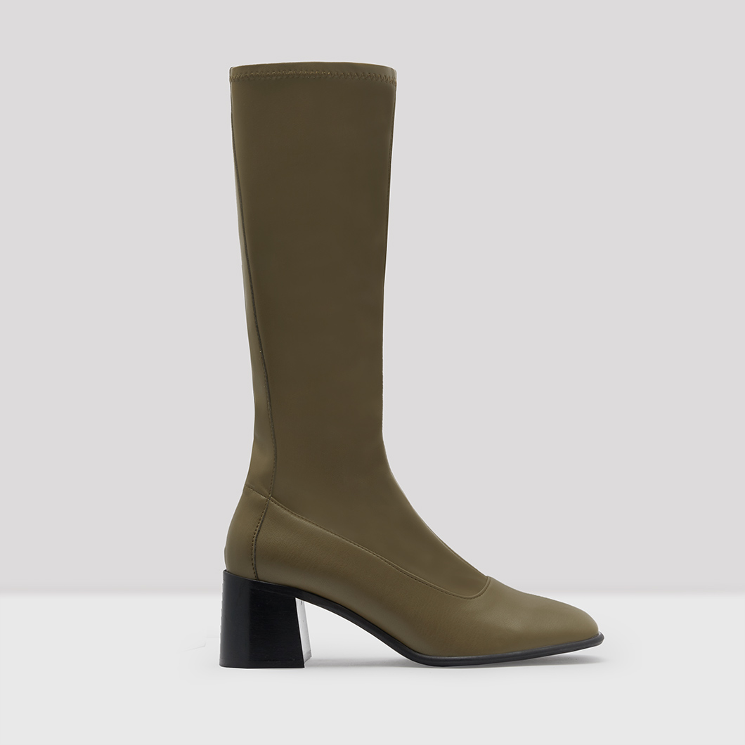 olive tall boots