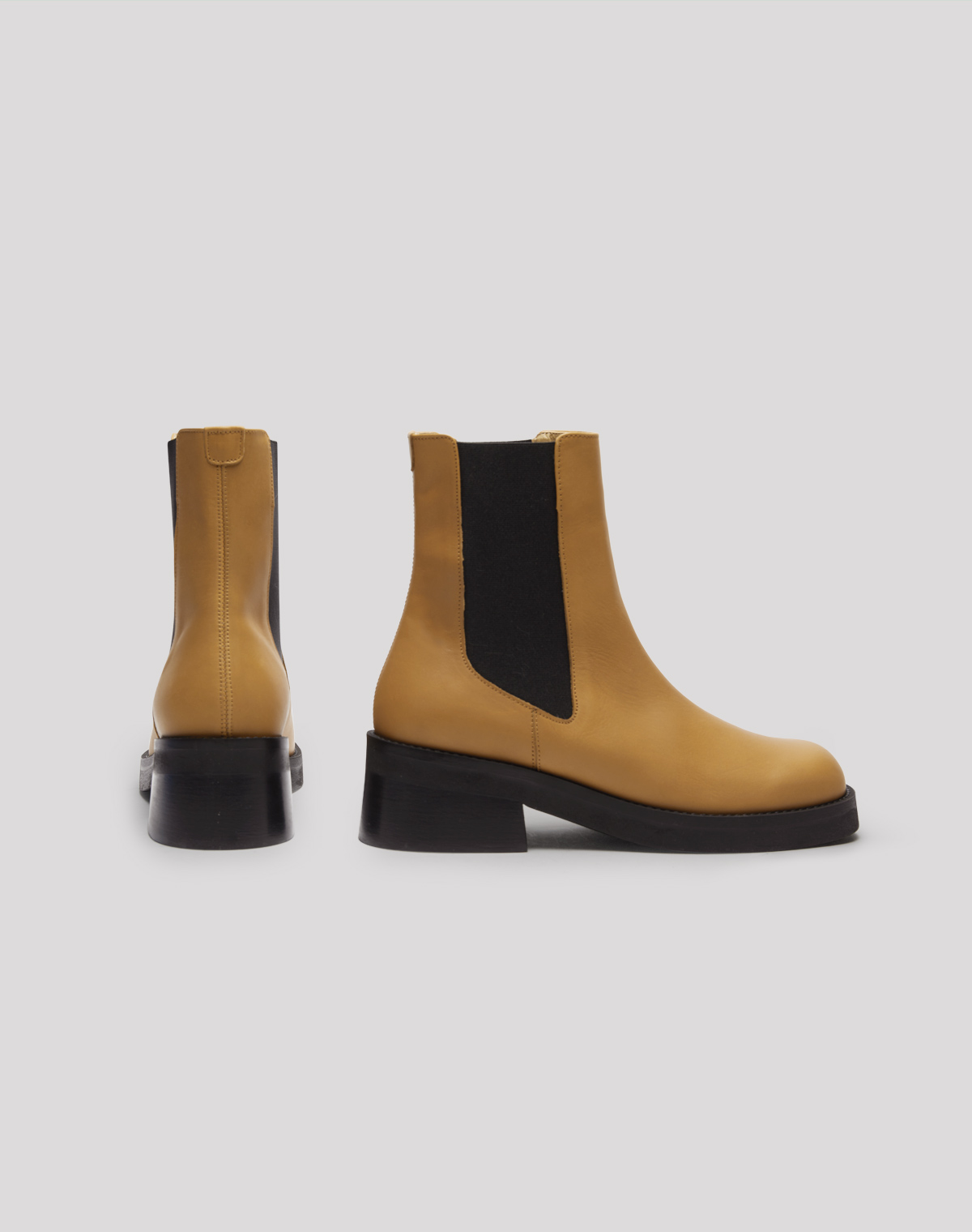 Thea Beige Ankle Boots // E8 Shoes // Made in Portugal