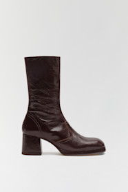 Hitze Dekoration Schal Miista Boots Brown Aussicht Strand Ungesund