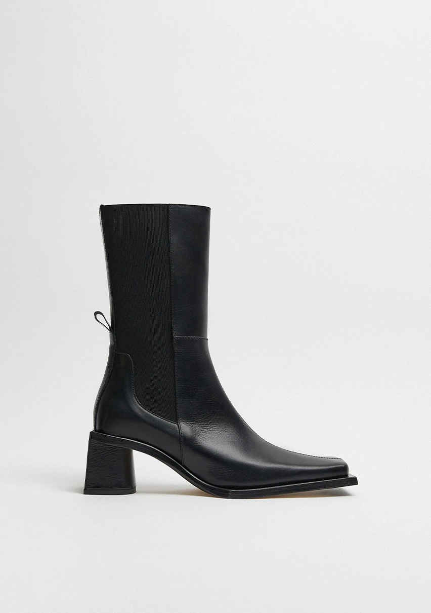 Brenda Black Ankle Boots // Miista Shoes // Made in Spain