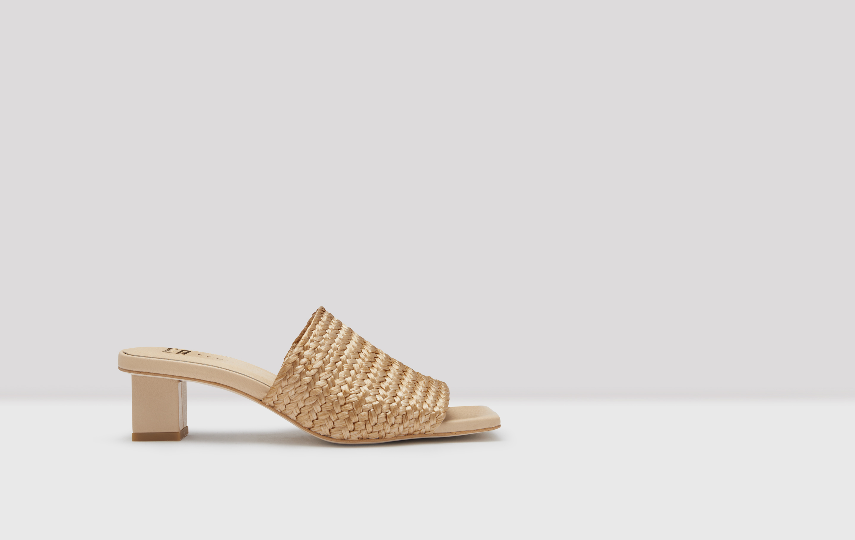 raffia sandals heels