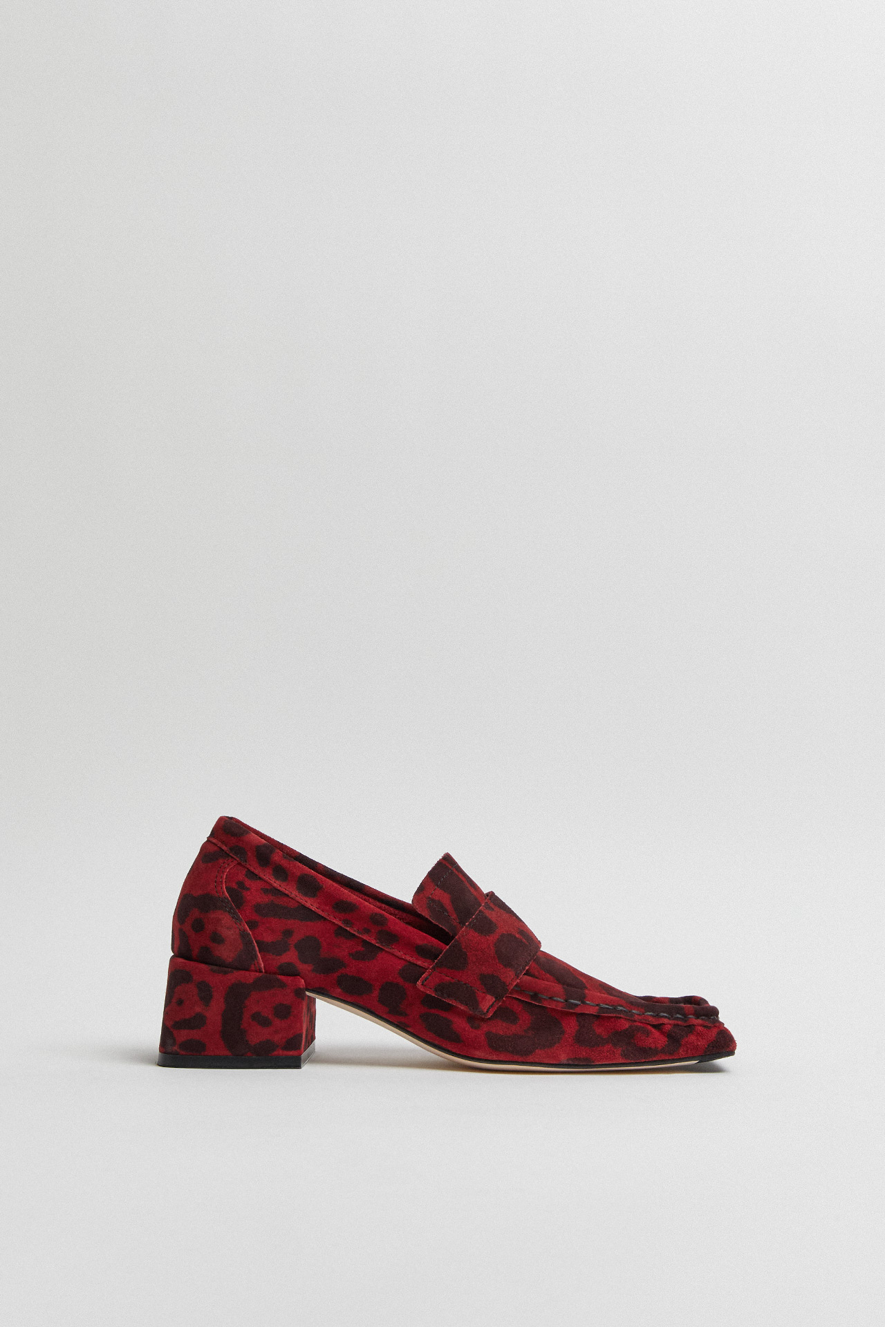 Serena Red Loafers | Miista Europe | Made in Spain