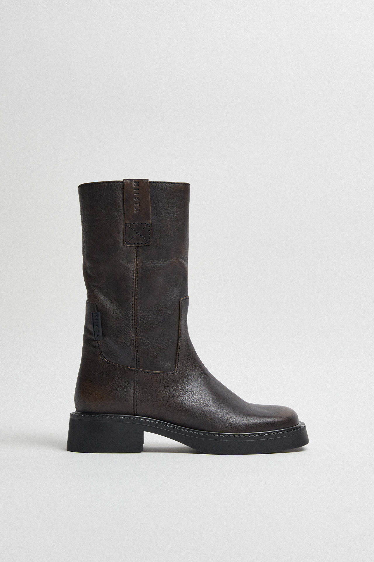 Aron Brown Boots | Miista Europe | Made in Portugal