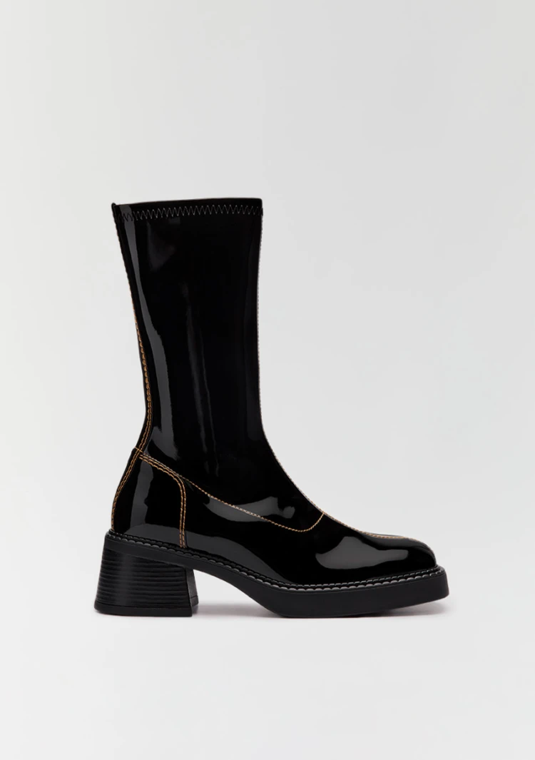 Danica Black Boots | E8 by Miista Europe | Made in Europe