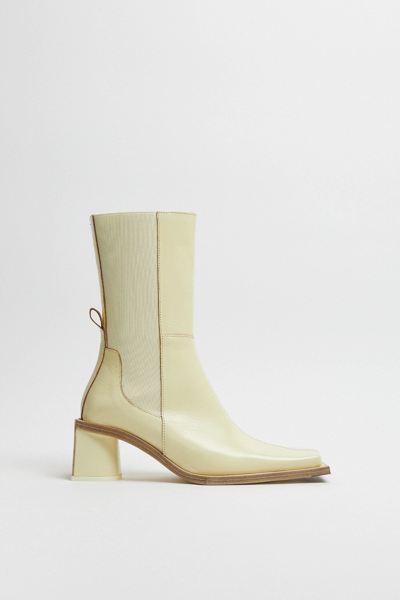 Miista white sale boots