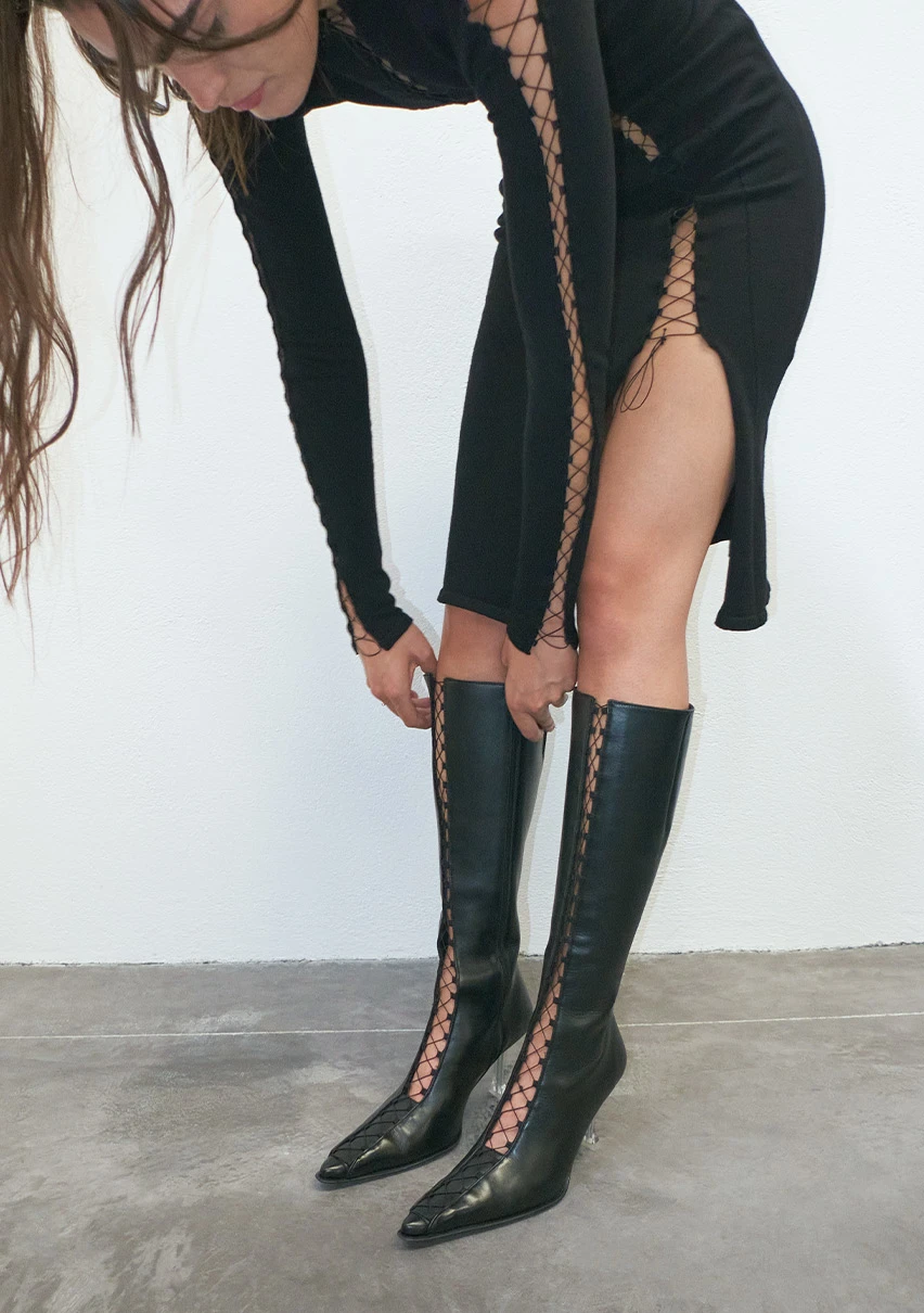 miista snakeskin boots