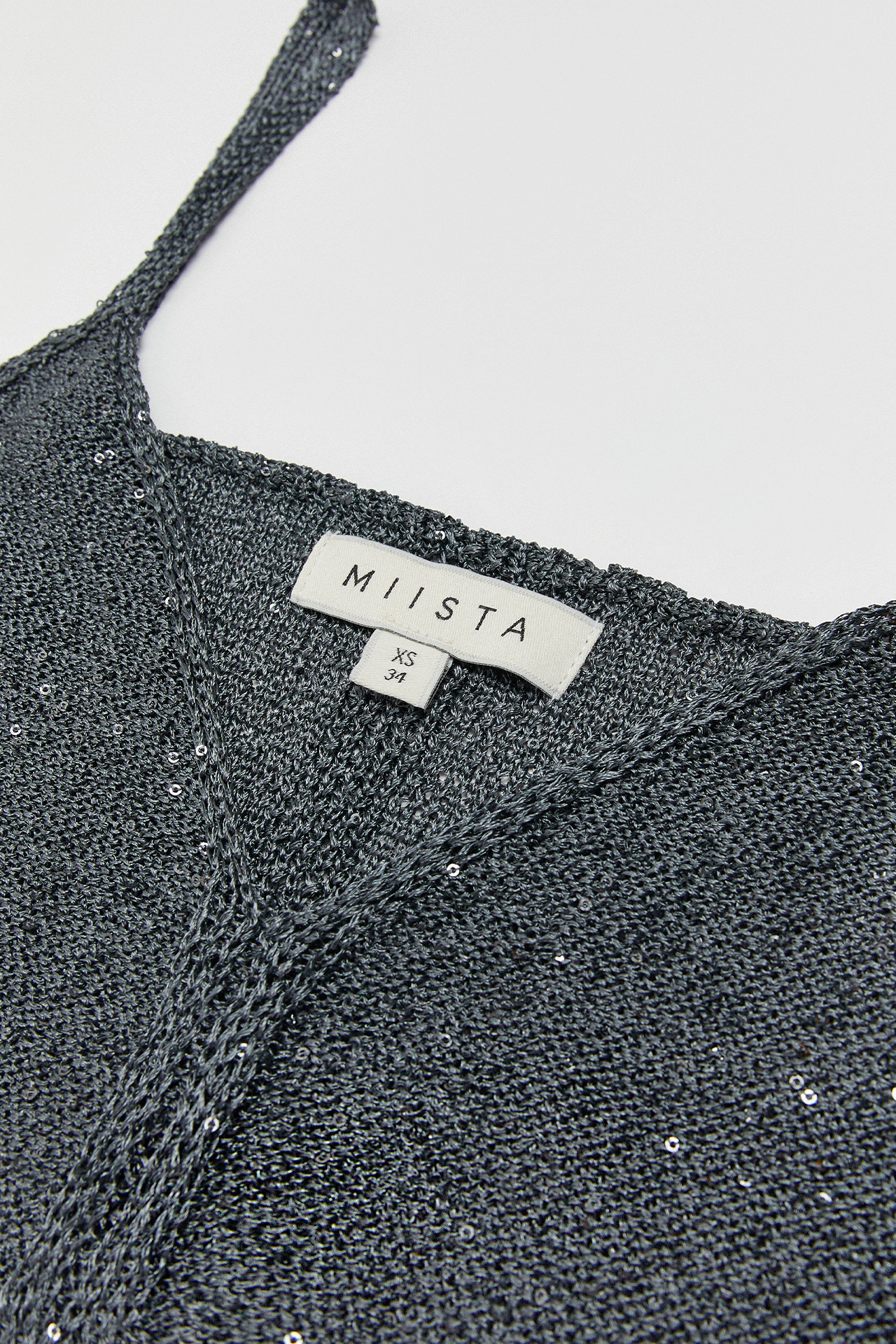 Sonia Grey Top | Miista Europe | Made in Spain