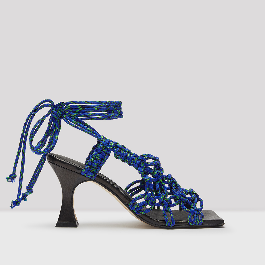 blue sandals