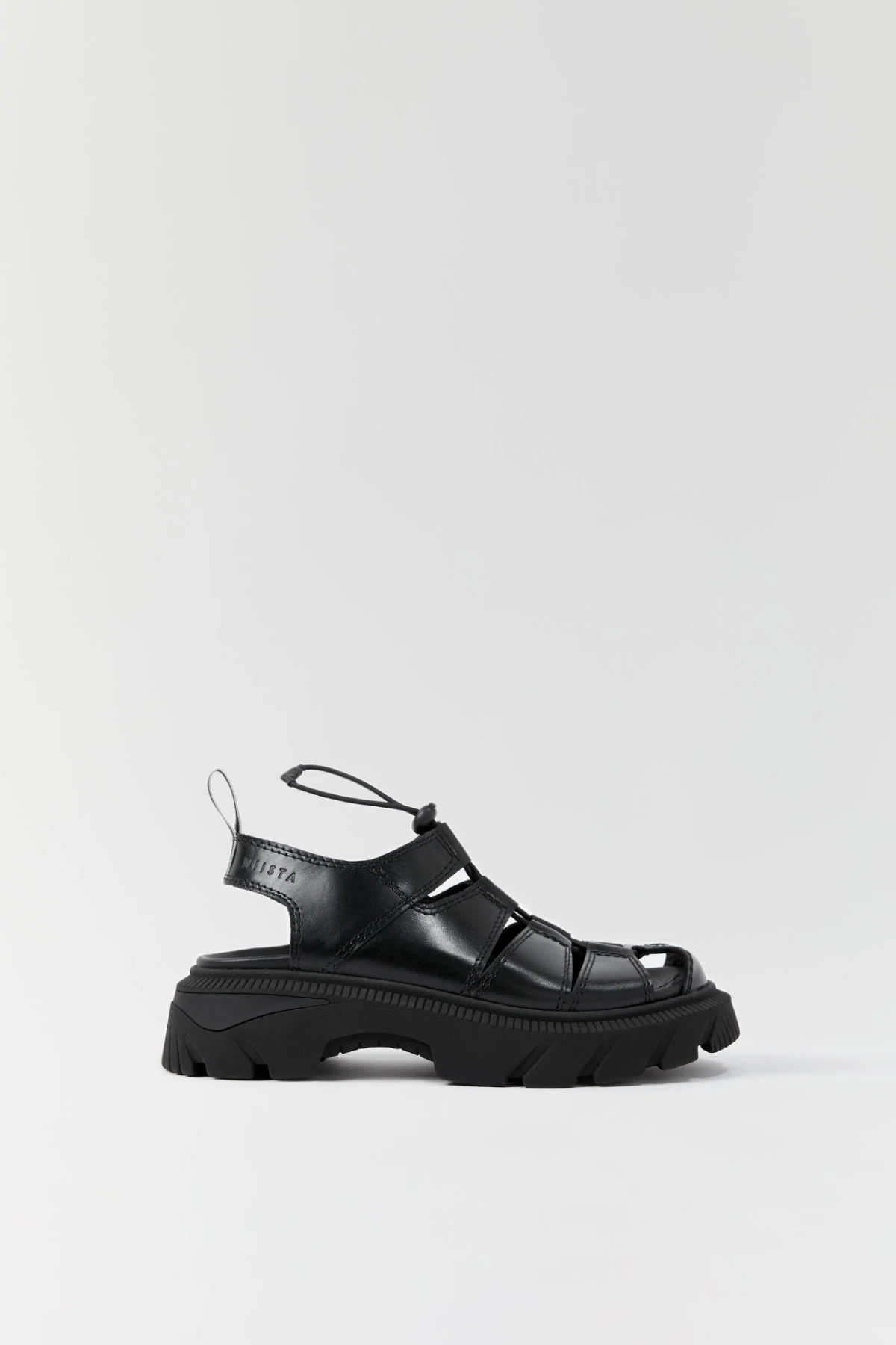 Eunice Black Sandals | Miista Europe | Made in Portugal